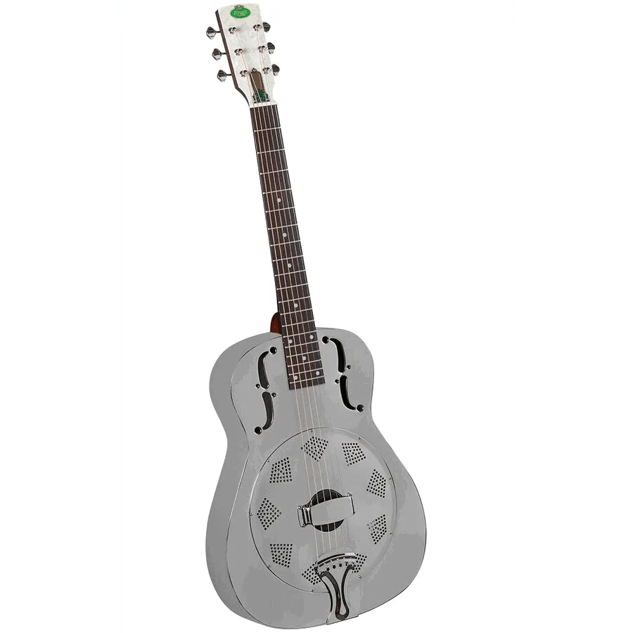 Regal RC-1-N Metal Body Steel Duolian Nickel (Floor Model - Minor Finish damage)-Guitars - Resonators-Regal-Muso's Stuff