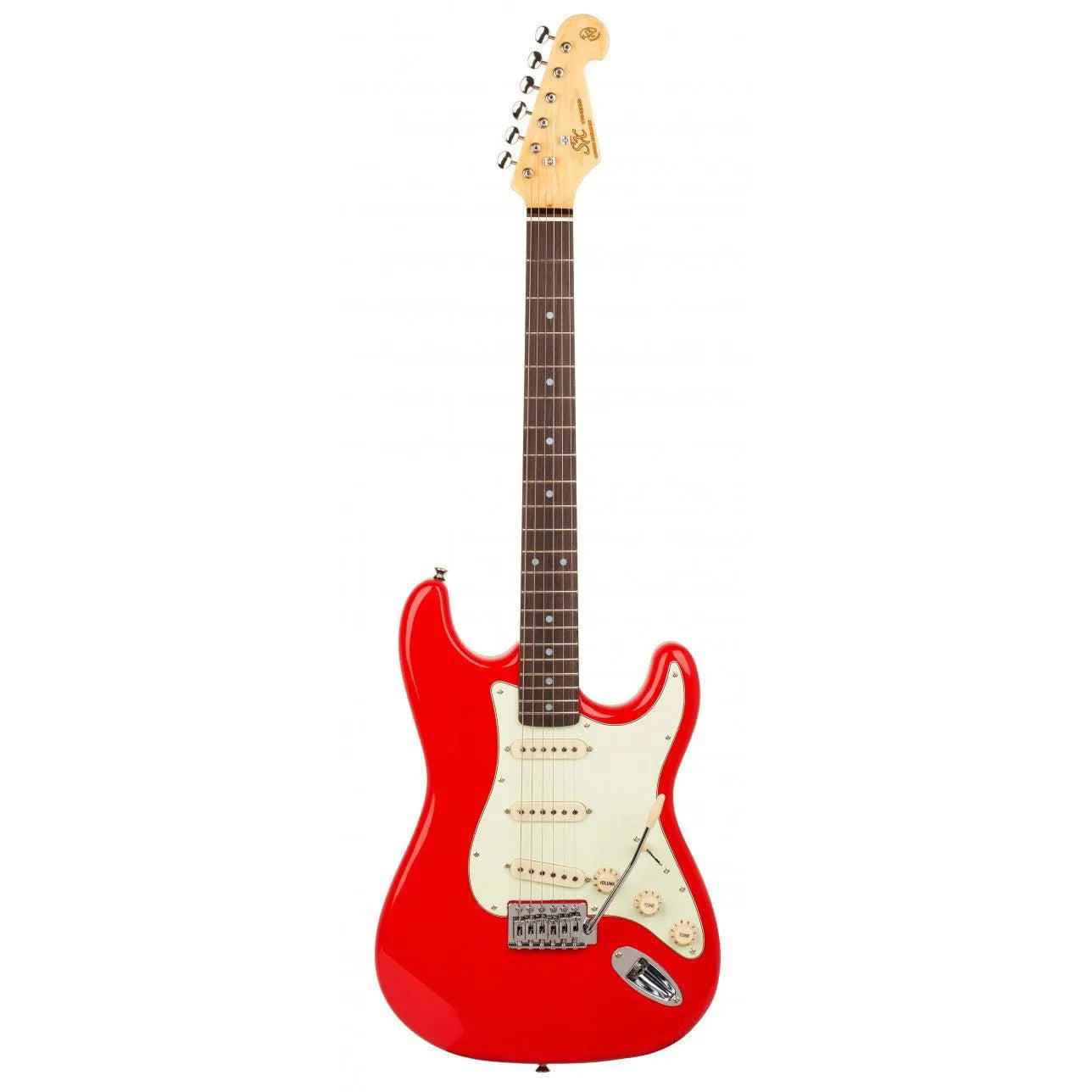 SC Style Guitar - Fiesta Red-Guitars - Electric Guitar Pack-SX-Muso's Stuff