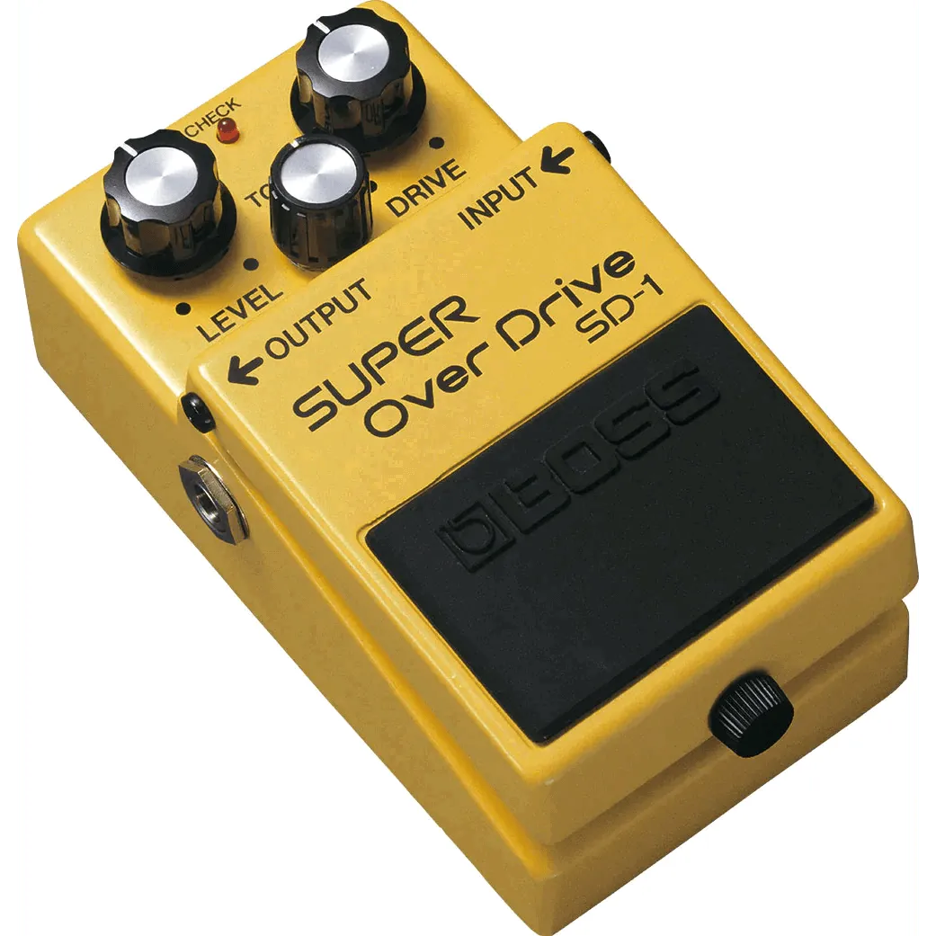 SD-1 Super Overdrive Compact Pedal-Guitar - Effects Pedals-Boss-Muso's Stuff
