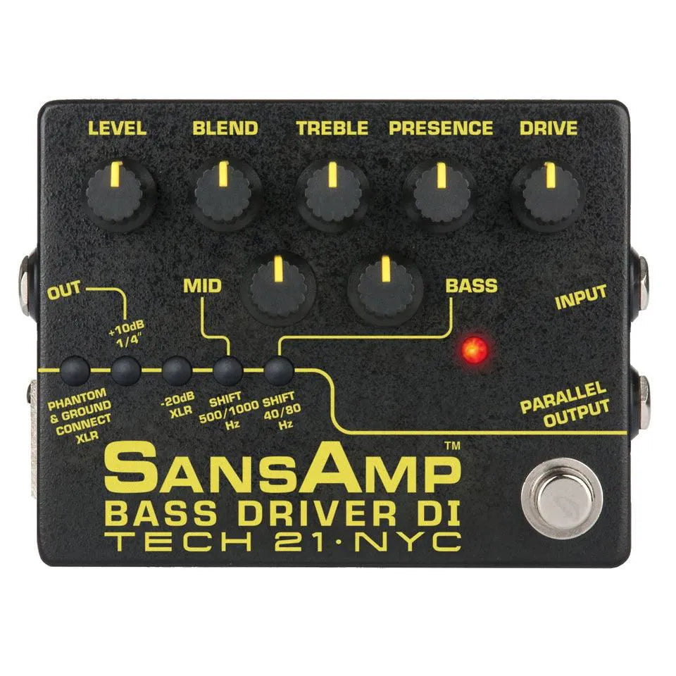 Sans Amp Bass Driver DI-Live & Recording-Tech 21 NYC-Muso's Stuff