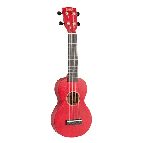 Slimline Ukulele Trans Red-Ukuleles-Mahalo-Muso's Stuff