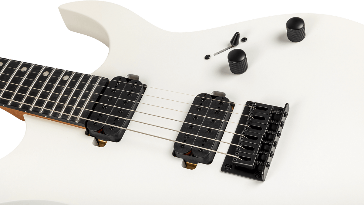 Spira S-400-MWH Super Stratacaster Electric Guitar – Satin White