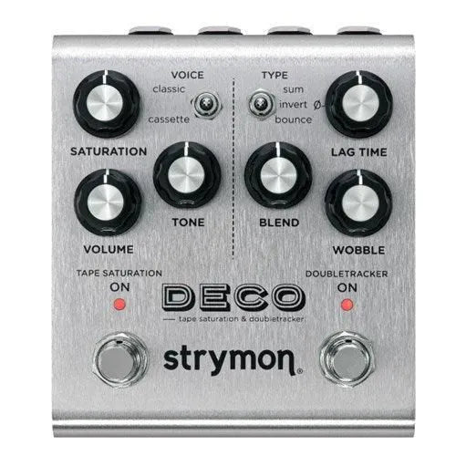Strymon Deco 2 - Tape Saturation & Doubletracker Effects Pedal-Guitar - Effects Pedals-Strymon-Muso's Stuff