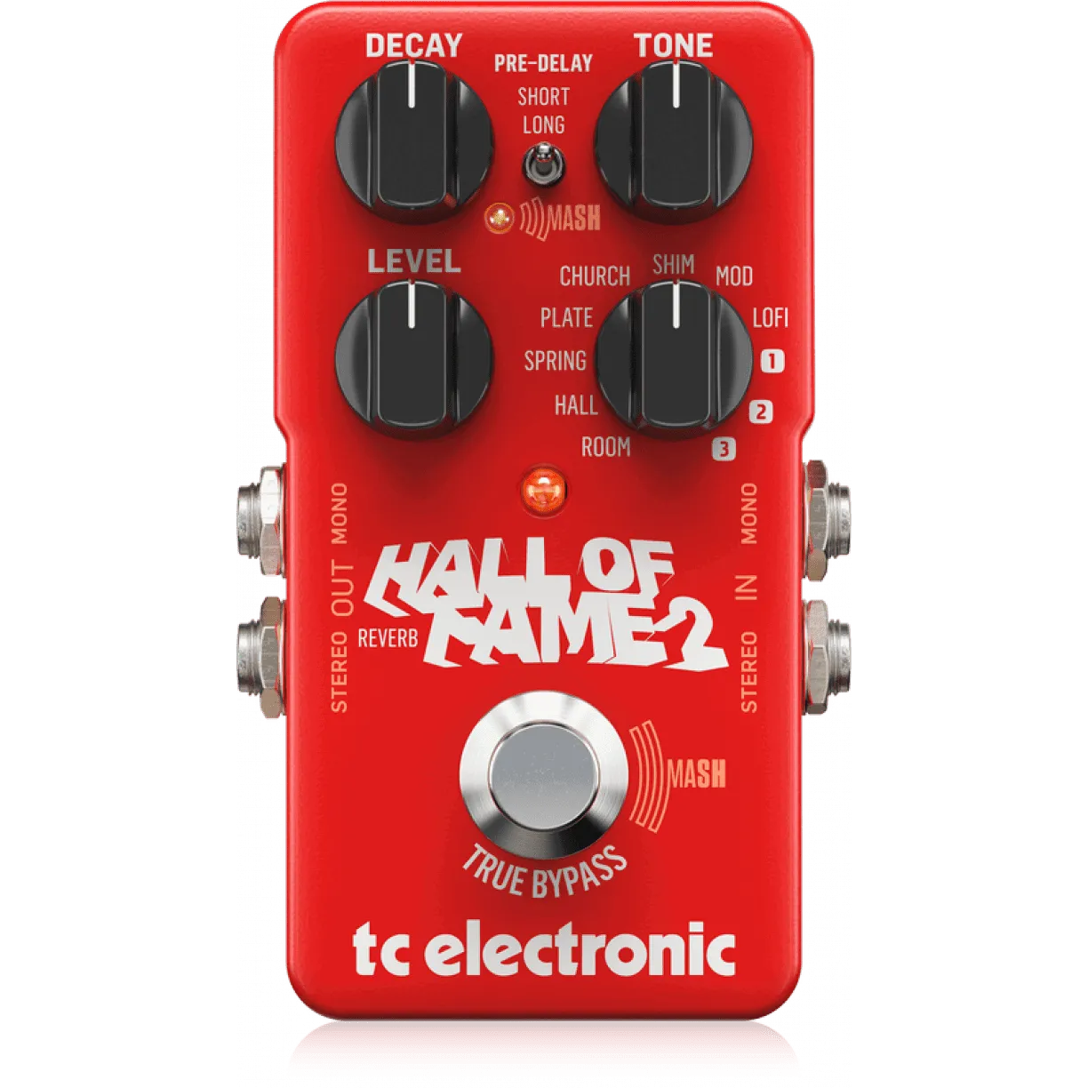 TC Electronic - Hall Of Fame Reverb 2-Guitar - Effects Pedals-TC Electronic-Muso's Stuff