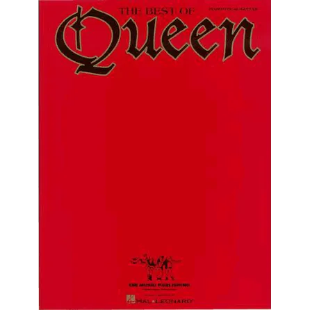The Best of Queen PVG-Print Music-Hal Leonard-Muso's Stuff