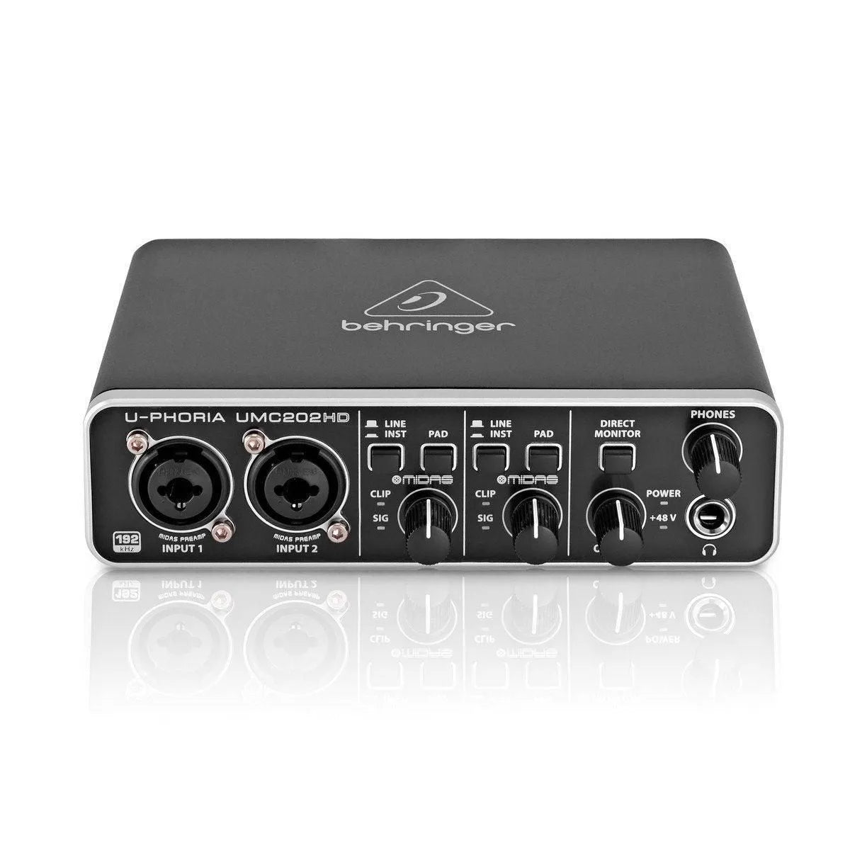 U-Phoria UMC202HD Interface-Live & Recording - Interfaces-Behringer-Muso's Stuff