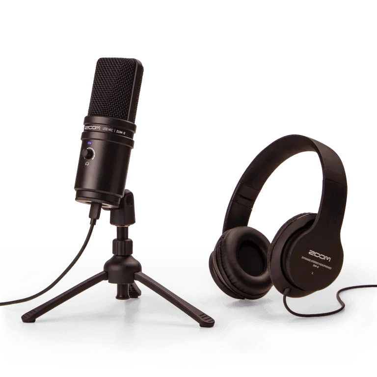 ZUM-2 PMP USB Podcast Mic Pack-Live & Recording - Interfaces-Zoom-Muso's Stuff