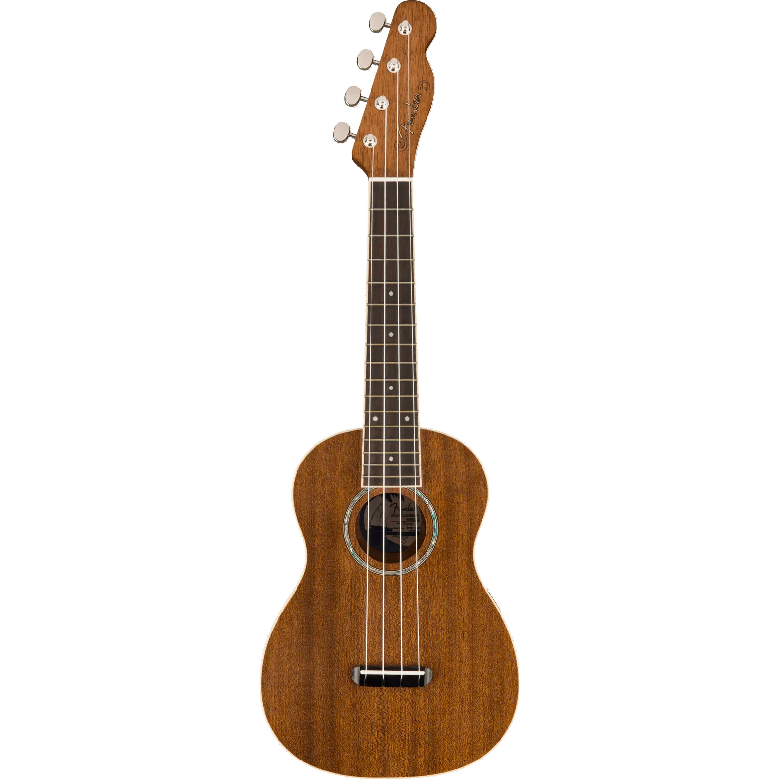 Zuma Concert Ukulele Walnut Fingerboard Natural-Ukuleles-Fender-Muso's Stuff