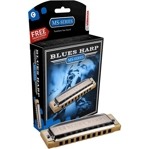 A Harmonica Diatonic 10 Hole 20 Reed New Box