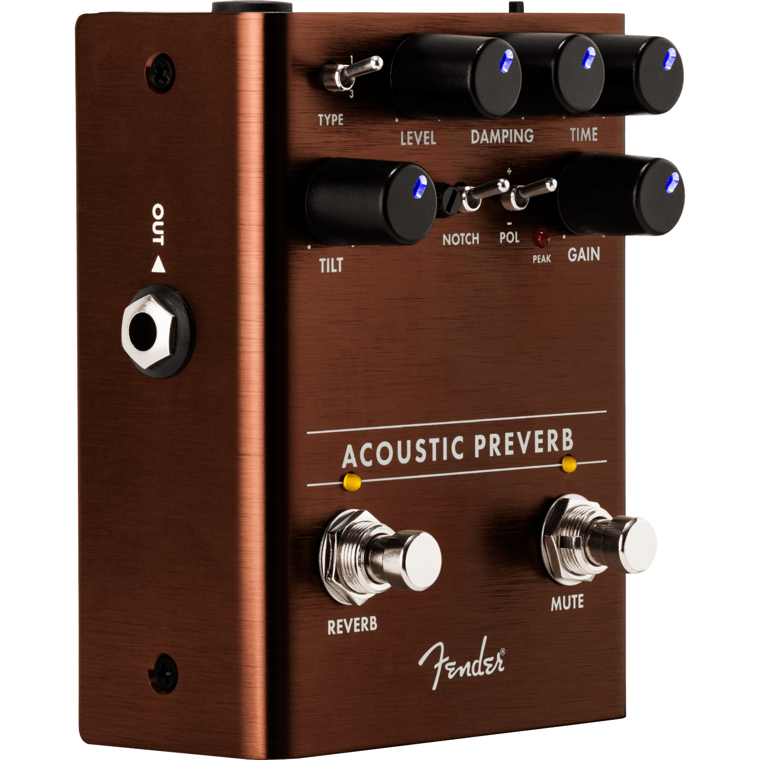 Acoustic Pre/Verb - Guitar - Effects Pedals by Fender at Muso's Stuff