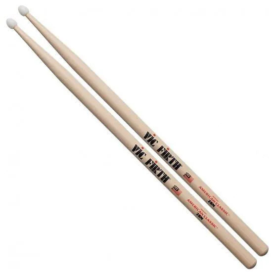 Vic Firth American Classic Nylon Tip 5BN Drumsticks