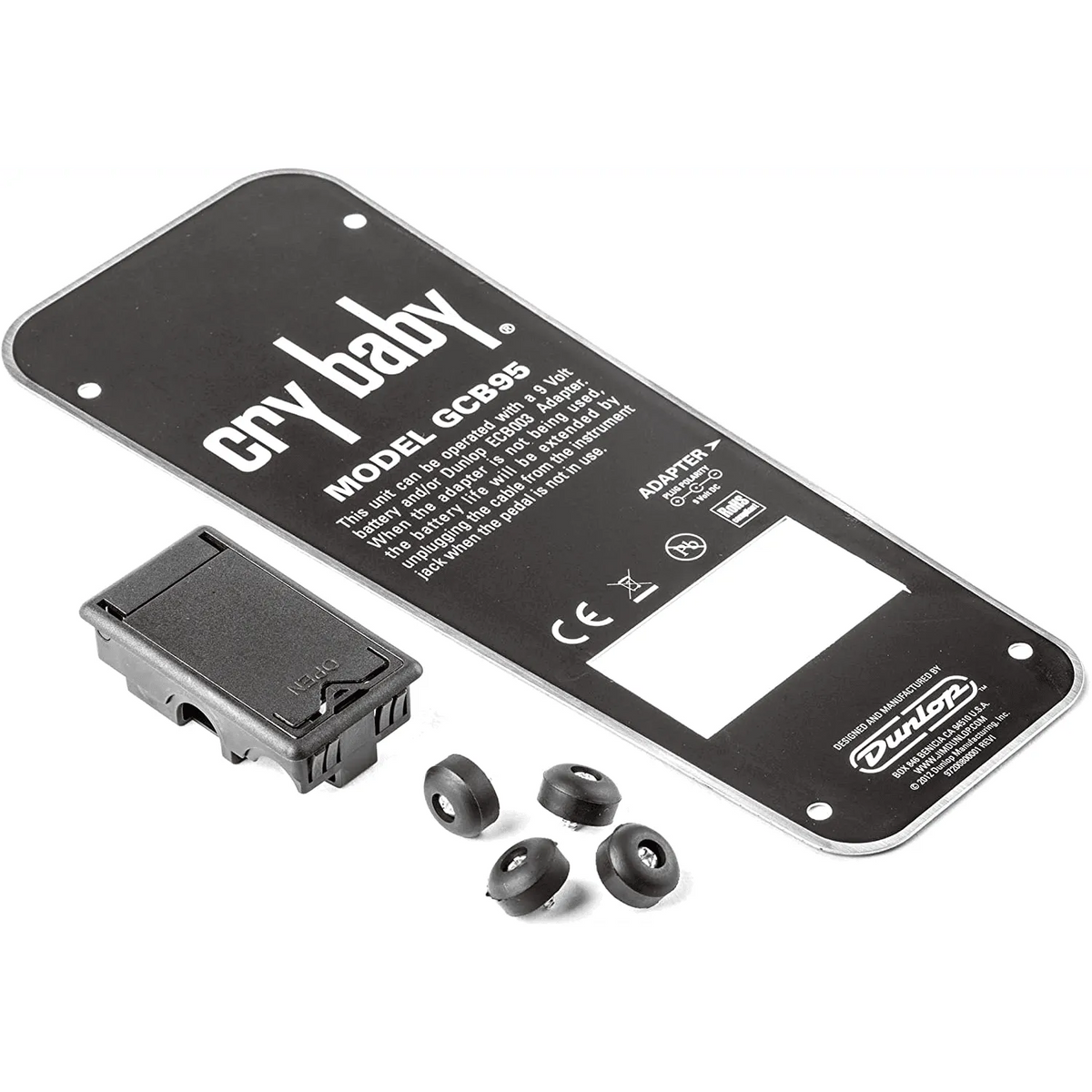 Dunlop GCB95 Cry Baby Bottom Plate with Battery Door