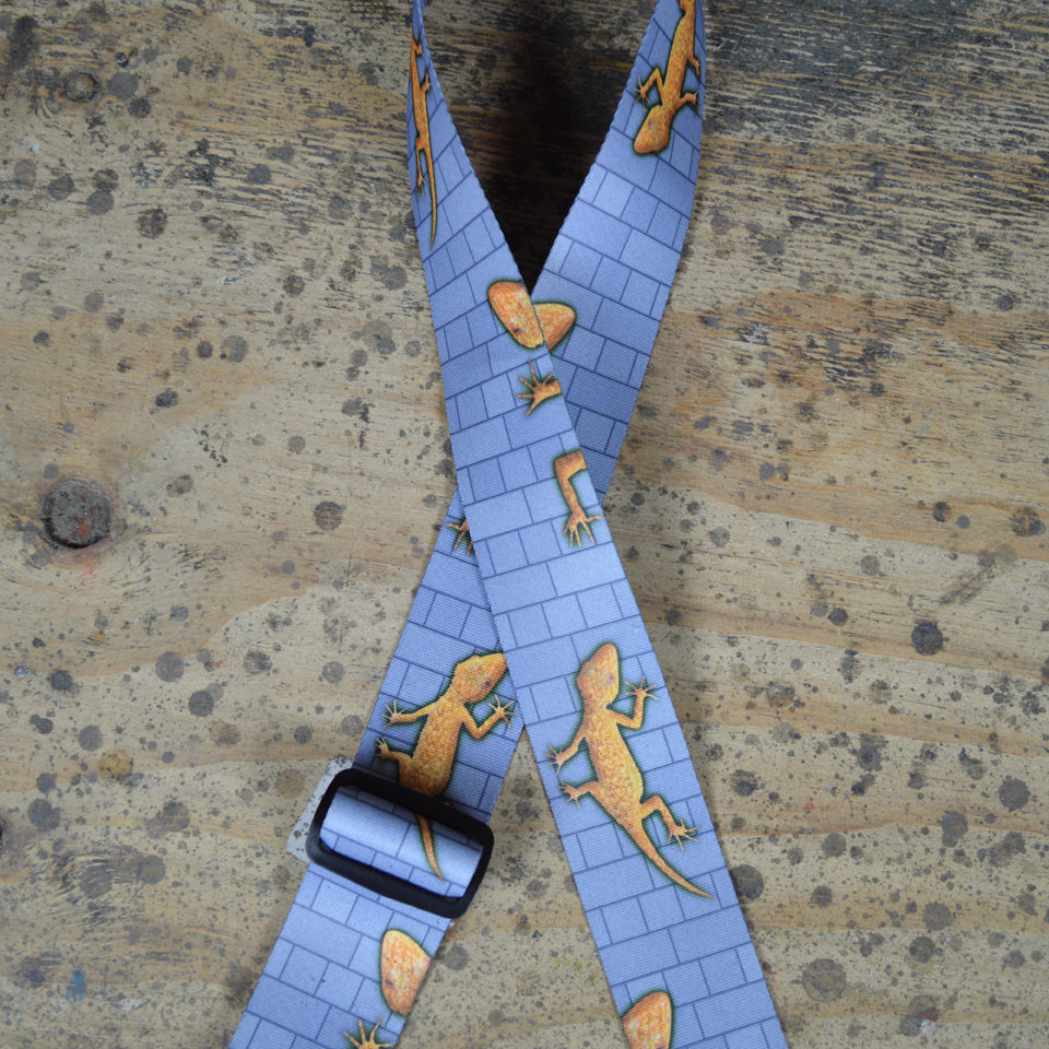 Colonial Leather Gecko Direct Printed Webbing Strap - GECKO