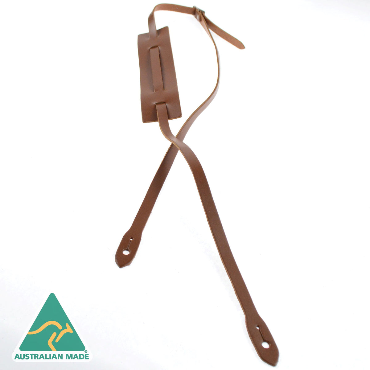 Colonial Leather MANDOLIN-P-BR instrument strap