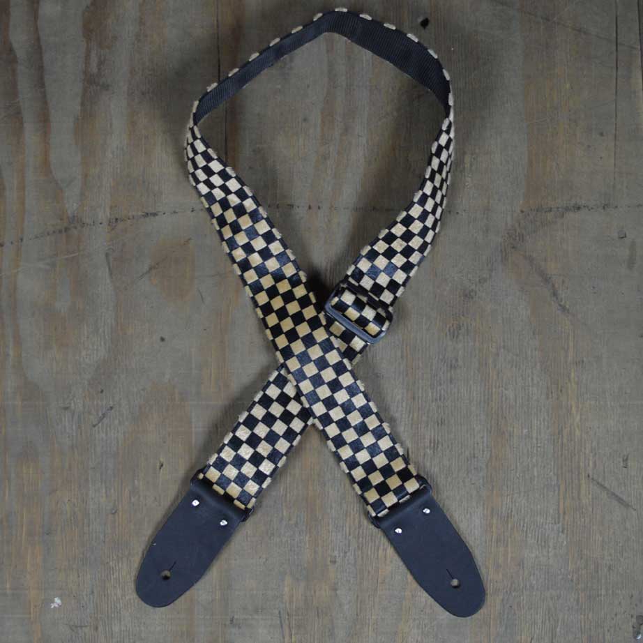Colonial Leather Checker Ragstrap - RSC-TA