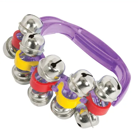Purple-Handle Sleigh Bells β 10 Bells