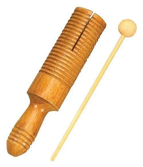 CPK 8.25-Inch Guiro Tone Block with Beater