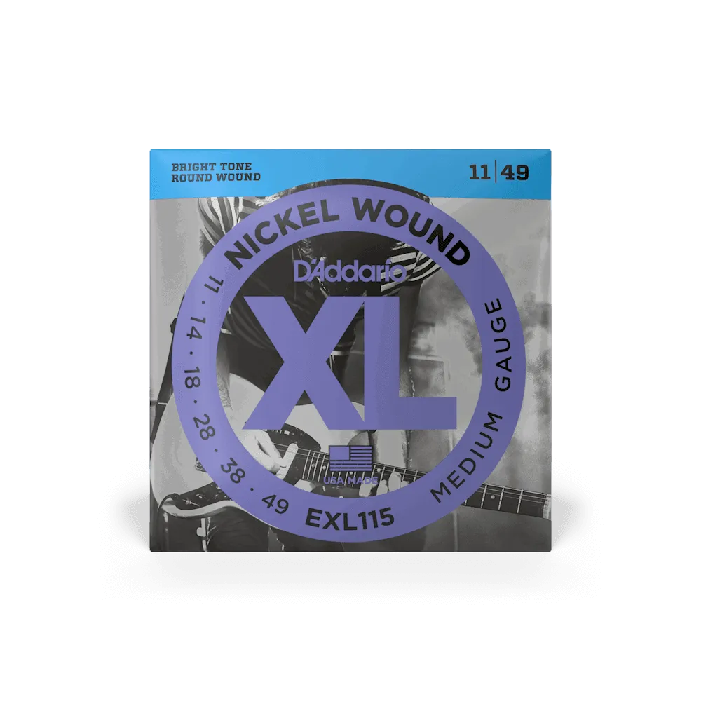 D'Addario EXL115 11β49 Electric Guitar Strings