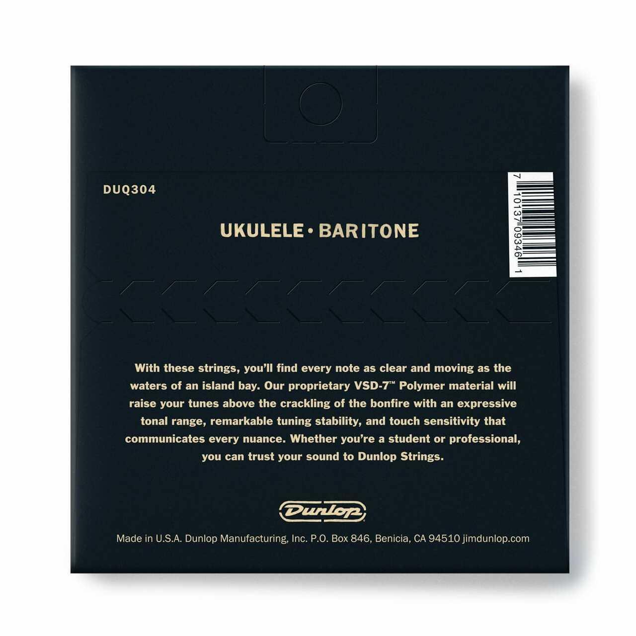 Dunlop Baritone Pro Ukulele - Strings - Ukulele by Jim Dunlop at Muso's Stuff