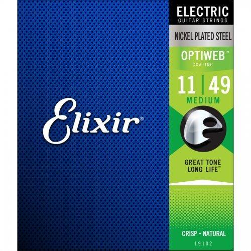 Elixir 11-49 Optiweb Electric Guitar Strings - Strings - Electric Guitar by Elixir at Muso's Stuff