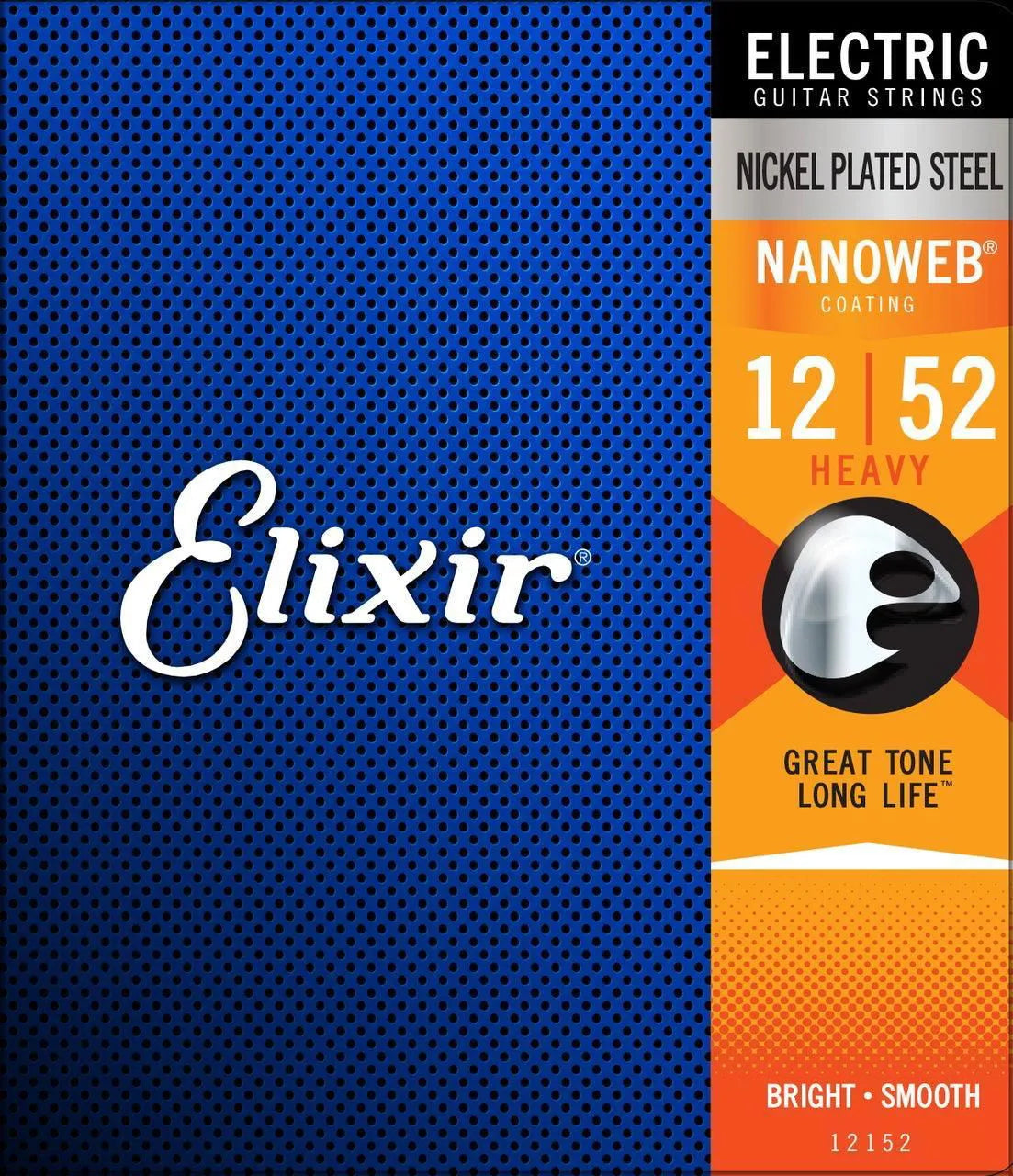 Elixir NANOWEB 12–52 Electric Guitar Strings