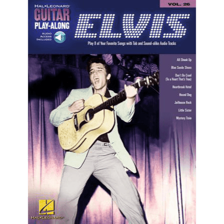 Elvis Guitar Play Along - Print Music by Hal Leonard at Muso's Stuff