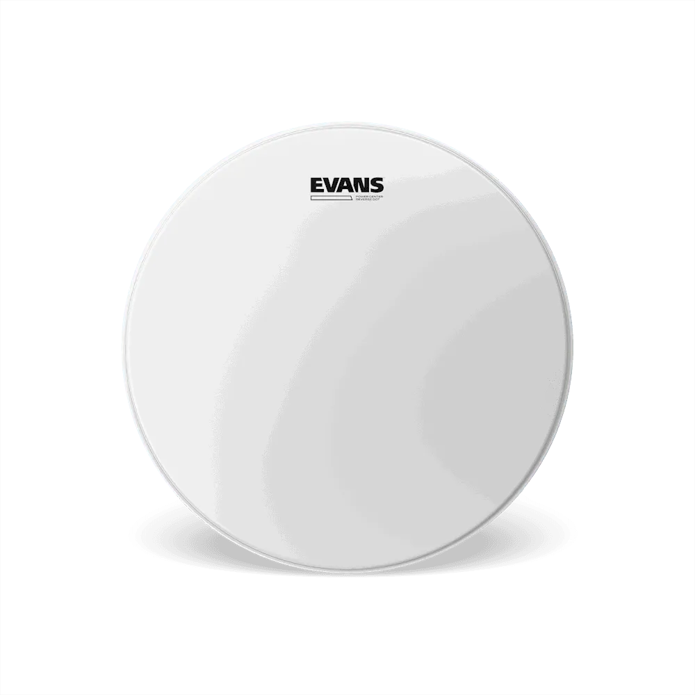 Evans 14-Inch Power Center Reverse Dot Coated Drumhead