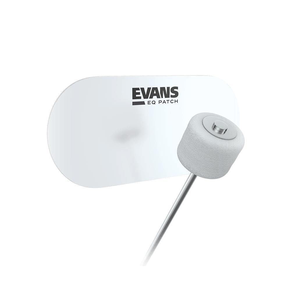 Evans - Bass Drum Patch 2 Pedal Clear Nylon Q/P02 - Drums & Percussion - Drum Heads by Evans at Muso's Stuff