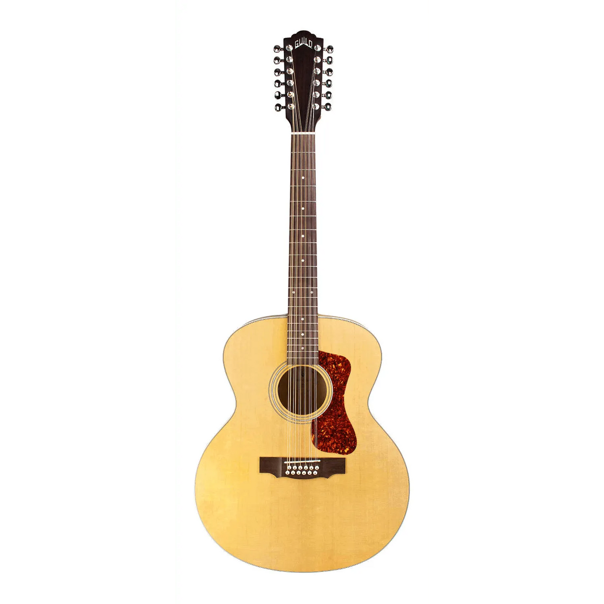 Guild F-2512E MAPLE Jumbo Size 12-String Acoustic/Electric Guitar