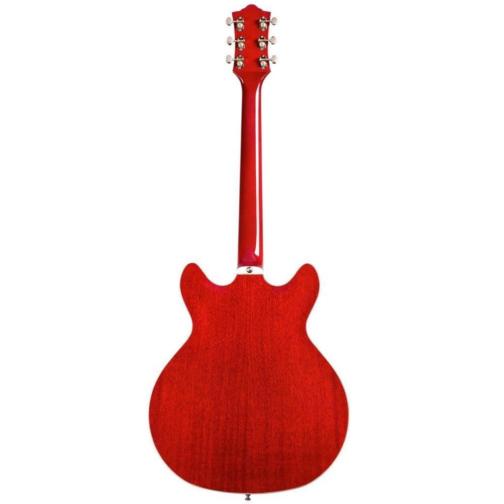 Guild Starfire Double cut Electric Guitar Cherry Red - Guitars - Electric by Guild at Muso's Stuff