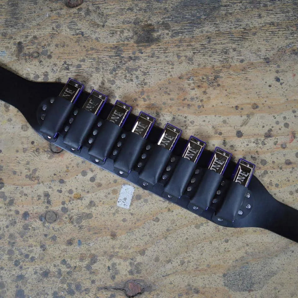 Colonial Leather HARP Leather Harmonica Belt