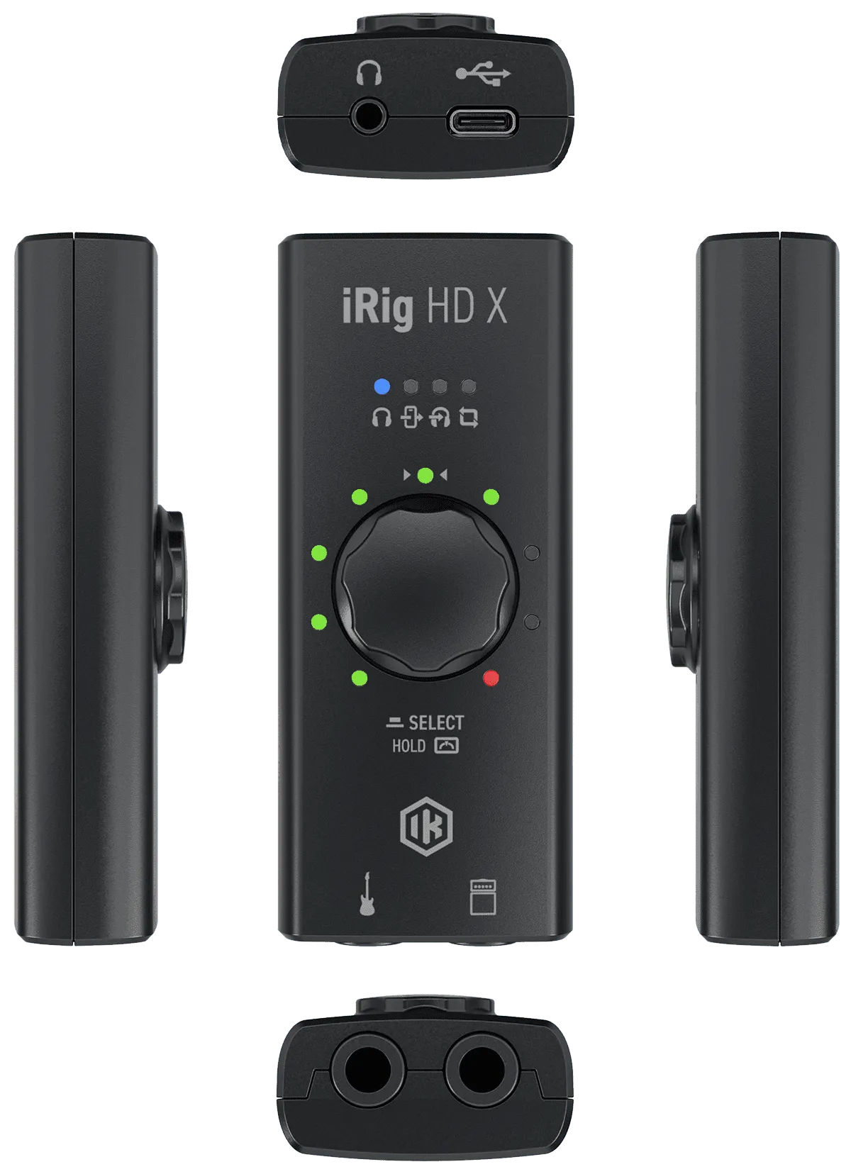iRig HD X Guitar Interface for iPhone iPad Mac and PC-Live & Recording - Interfaces-IK Multimedia-Muso's Stuff