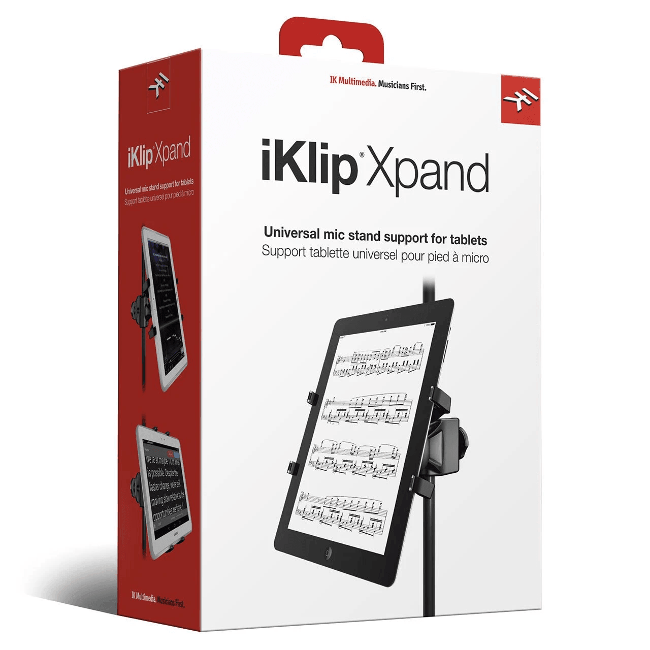 iKlip Xpand Universal Microphone Stand Mount For Tablet - Live & Recording - Accessories by IK Multimedia at Muso's Stuff