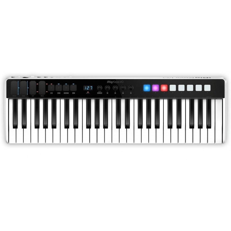 iRig Keys IO 49 Keyboard Controller Plus Audio Interface For IO - Live & Recording - Interfaces by IK Multimedia at Muso's Stuff