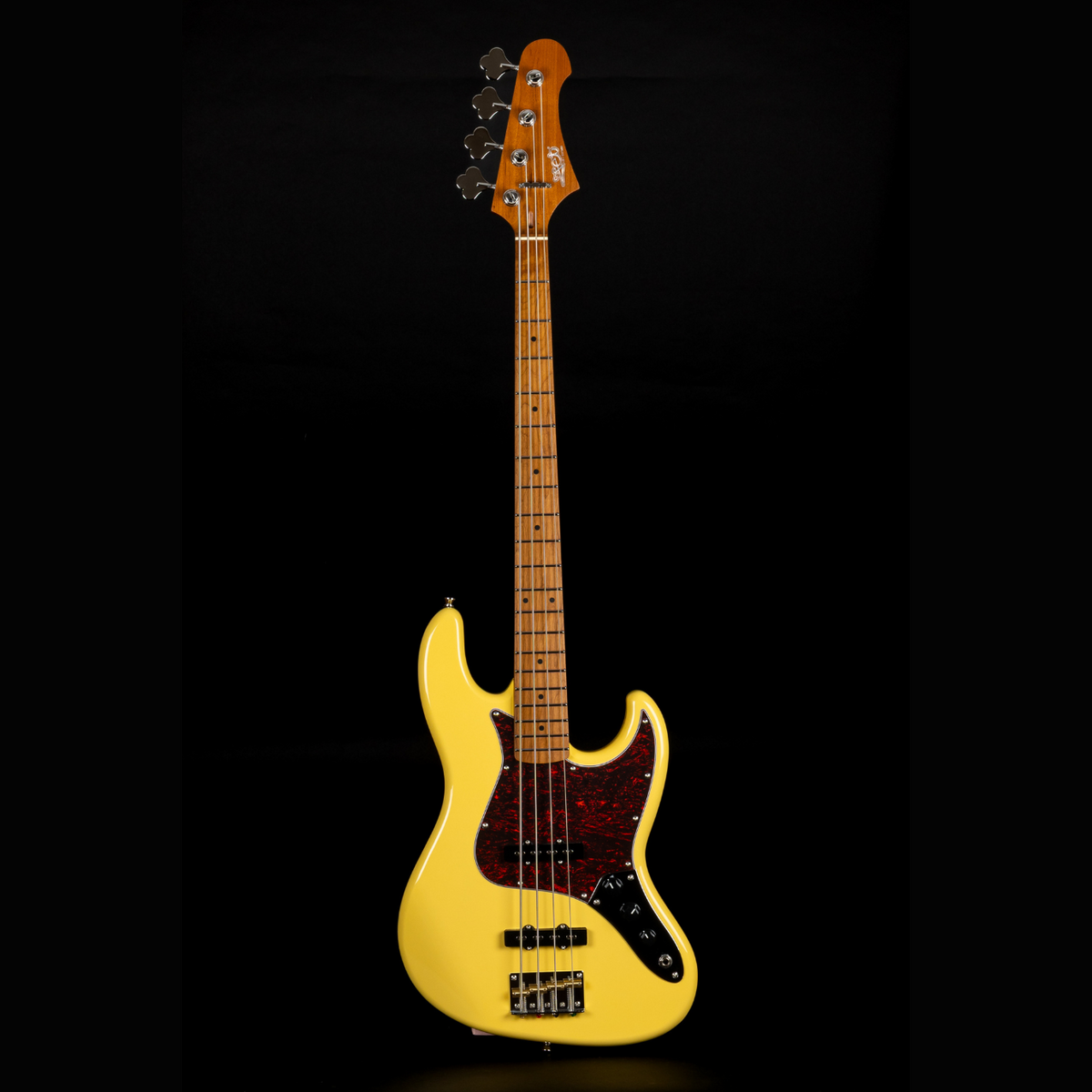 Jet JJB-300 Bass Vintage Yellow