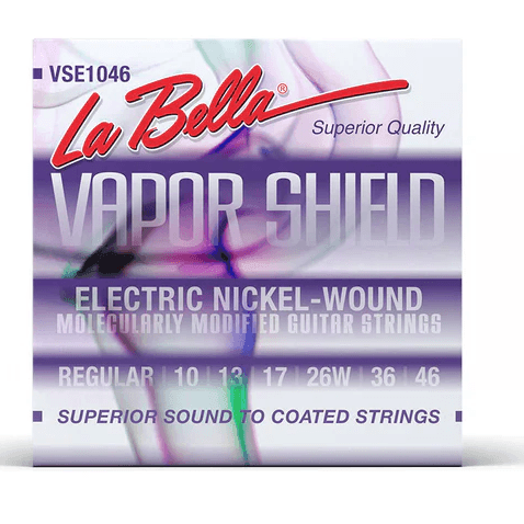 La Bella Electric Set Vapor Shield Light 10-46 - Strings - Acoustic Guitar by La Bella at Muso's Stuff