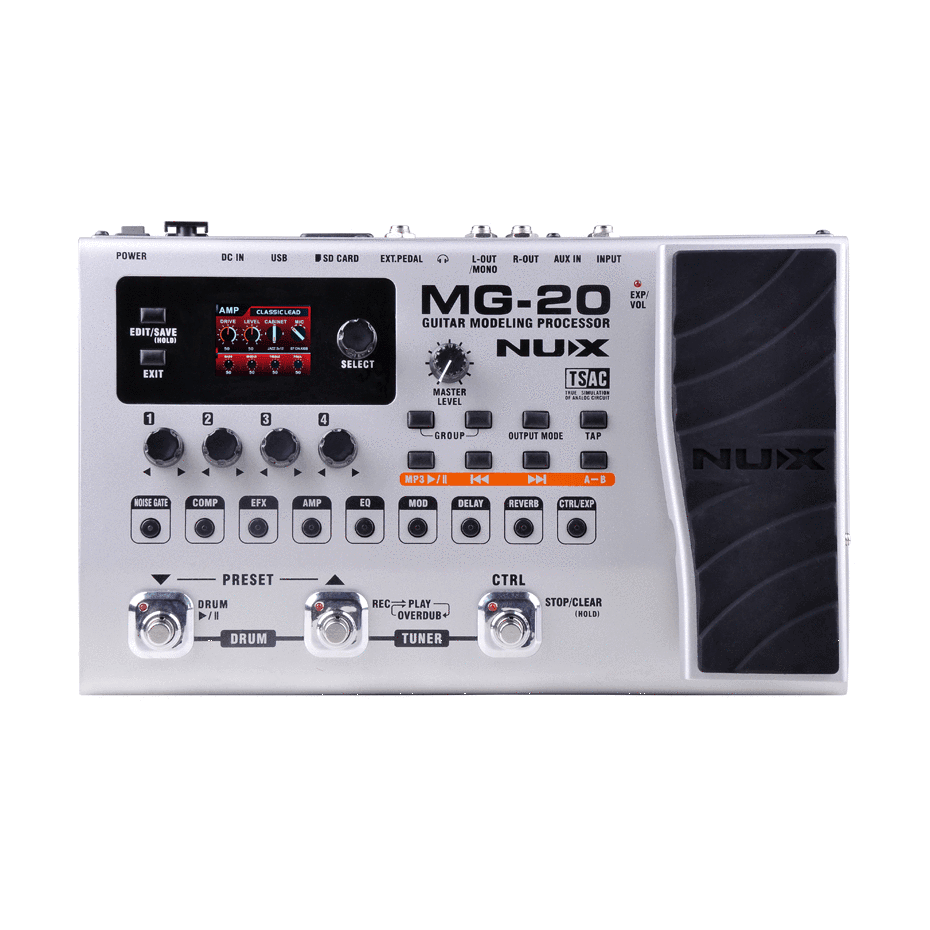 NU-X Mg20 Modelling Effects - Guitar - Effects Pedals by NU-X at Muso's Stuff