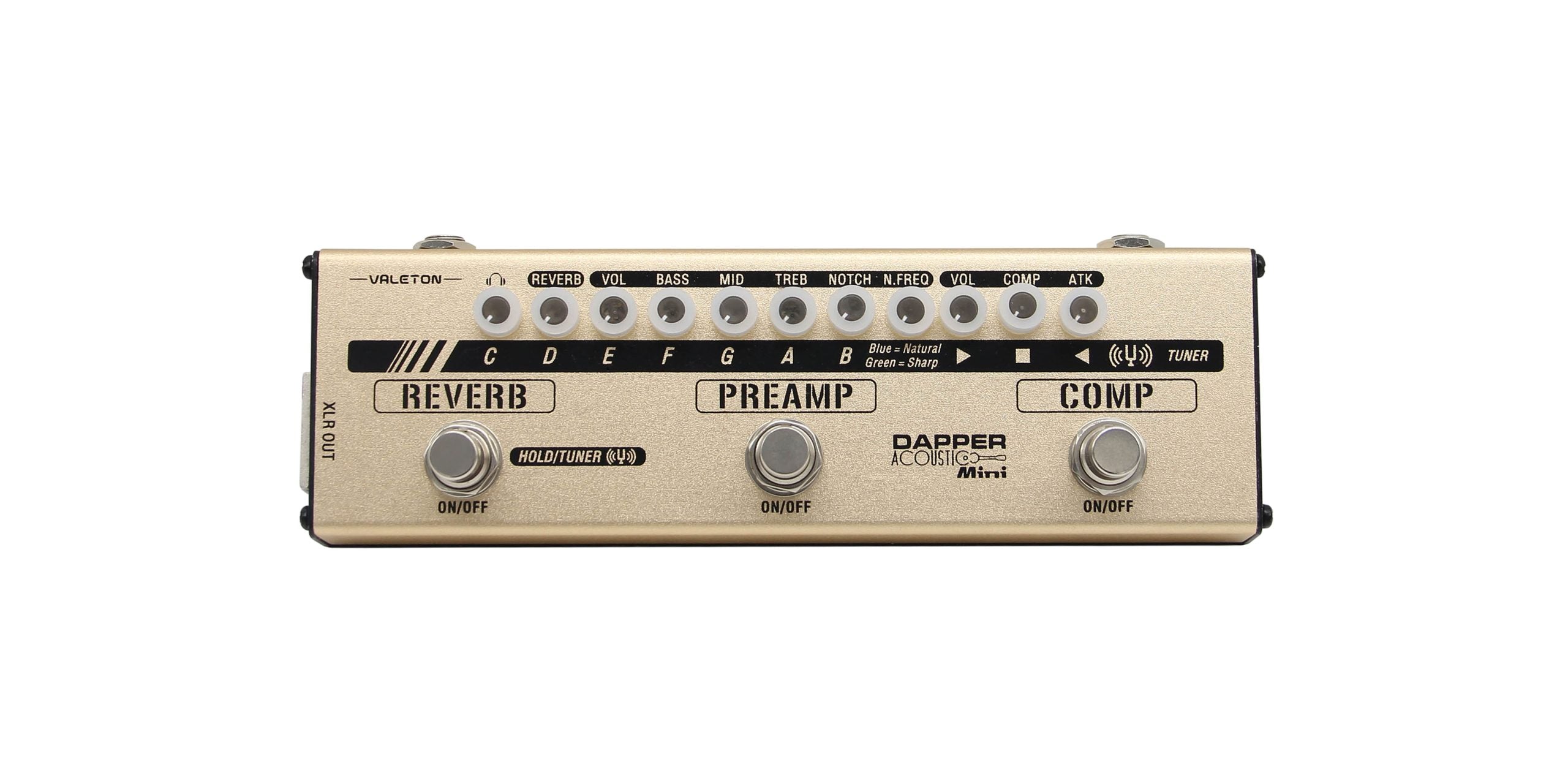 Valeton Dapper Acoustic Mini Effects Strip