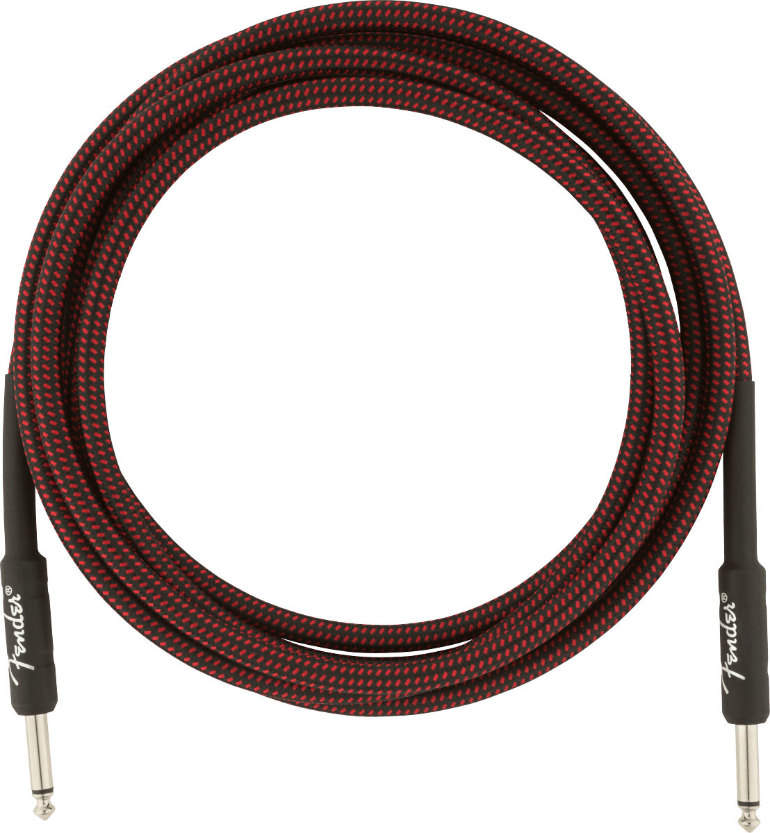 Professional Series Instrument Cables 10 Red Tweed - Muso's Stuff