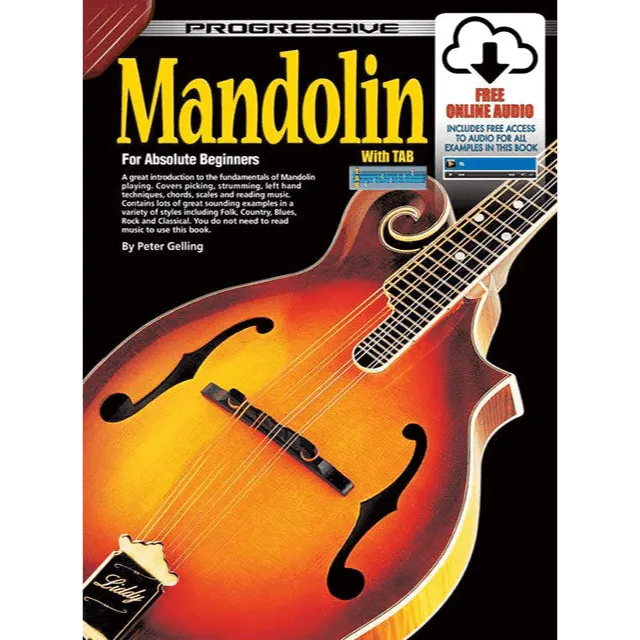 Progressive Mandolin Book with Online Media