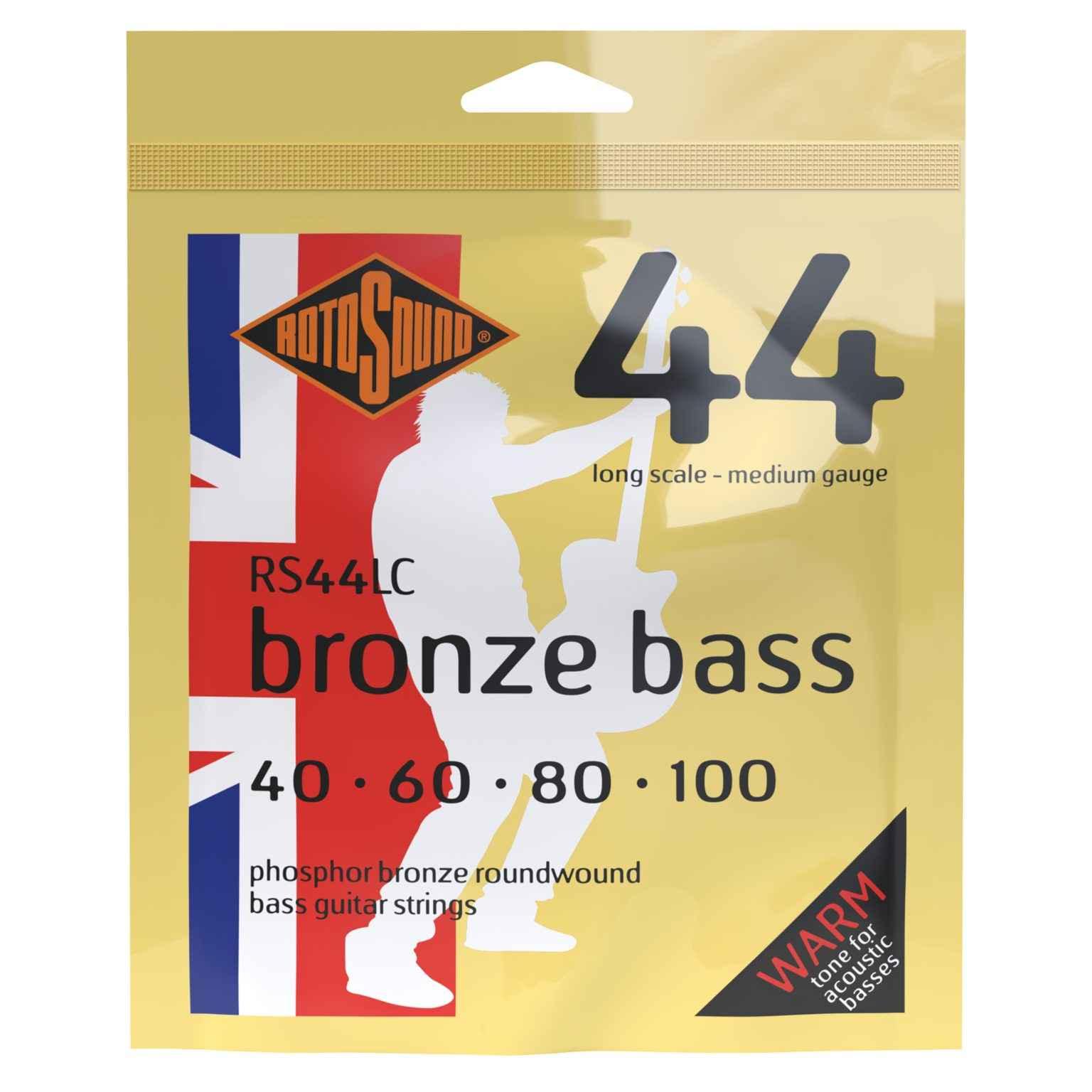 Rotosound Acoustic 44 40-100 Bass strings - Strings - Bass by Rotosound at Muso's Stuff