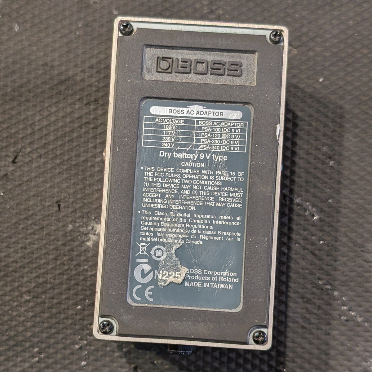 Secondhand Boss 63 Fender Reverb Pedal