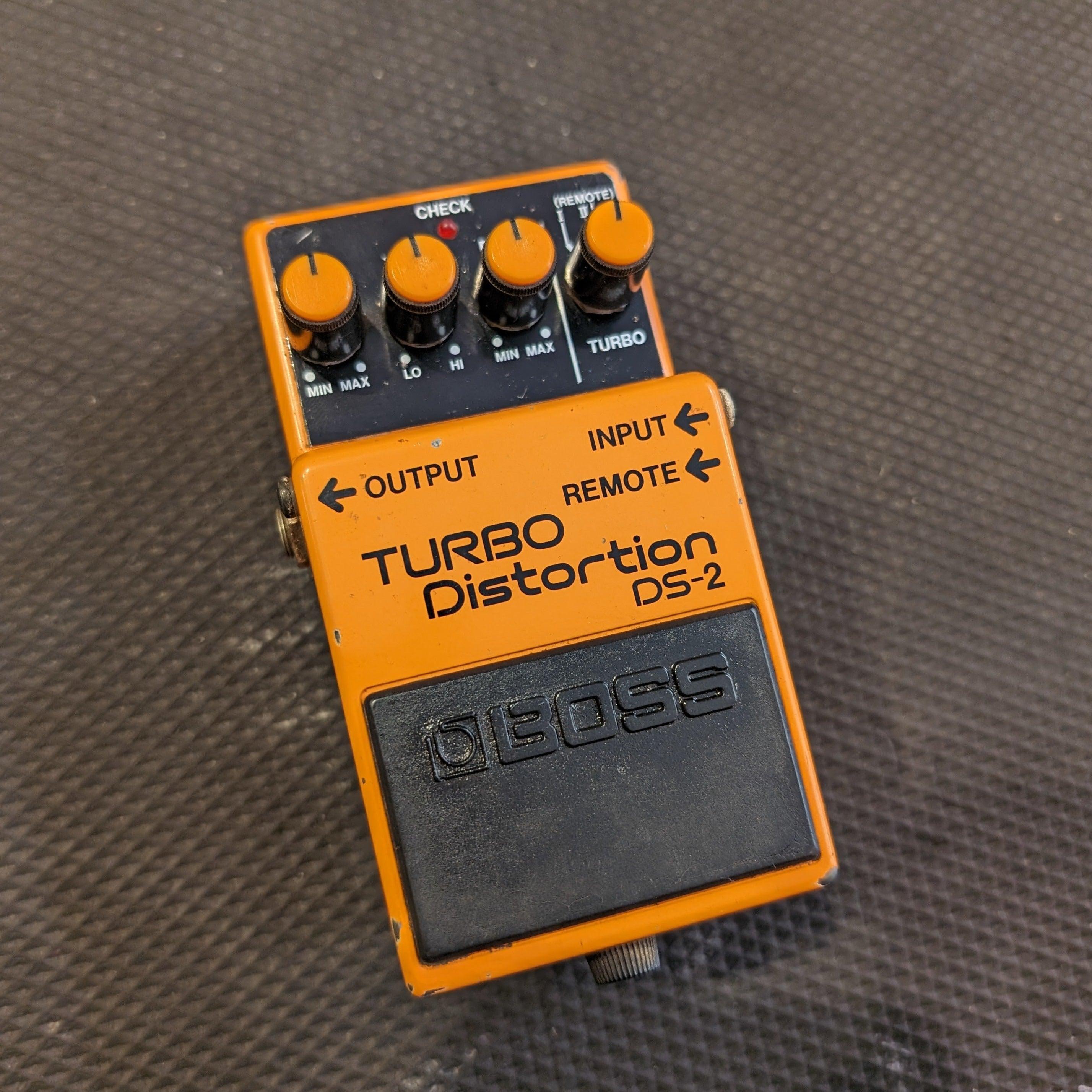 Secondhand Boss DS-2 Turbo Distortion MIJ - Muso's Stuff