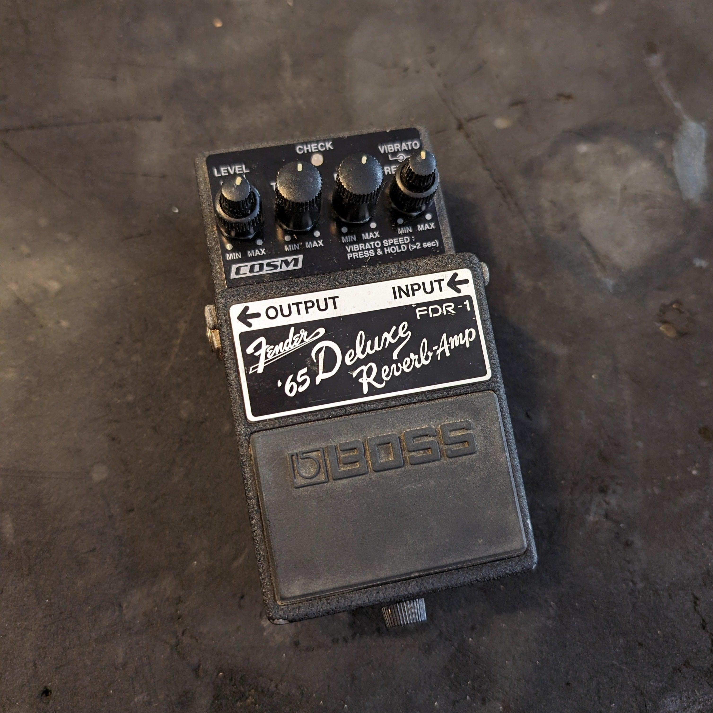 Secondhand Boss FDR-1 Fender Deluxe Reverb - Muso's Stuff