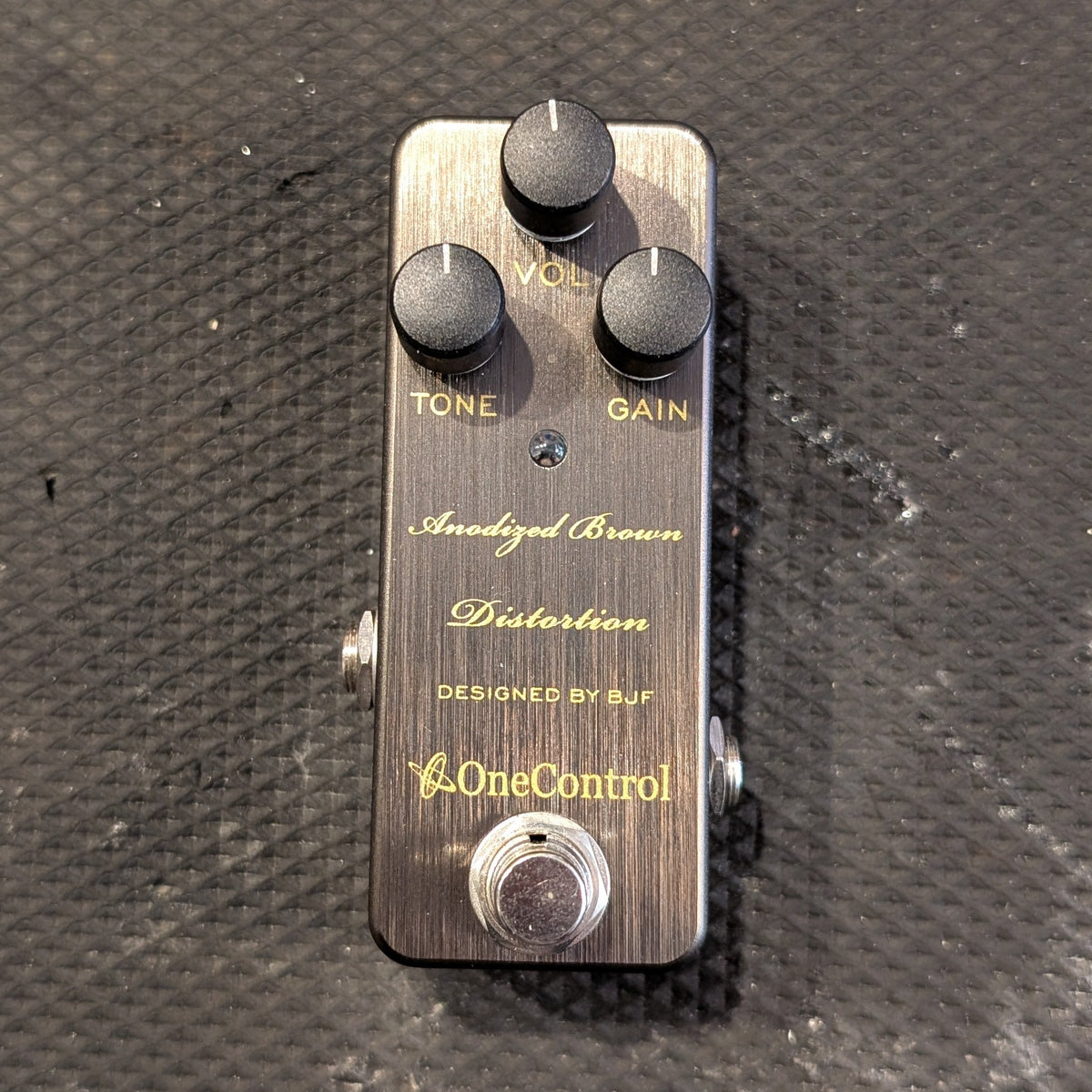 Secondhand One Control Anodized Brown Distortion