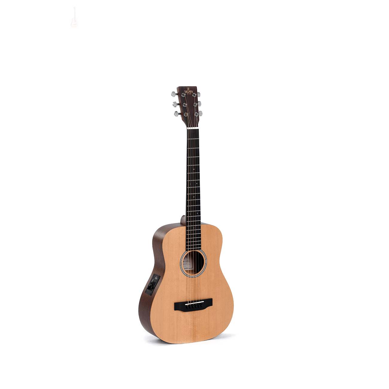 Sigma - TM-12E Travel Series Acoustic Electric Guitar W/Bag - Guitars - Acoustic by Sigma at Muso's Stuff