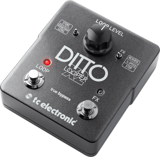 TC Electronic - Ditto X2 Stereo Dual Button Looping Pedal For Guitarists - Guitar - Effects Pedals by TC Electronic at Muso's Stuff