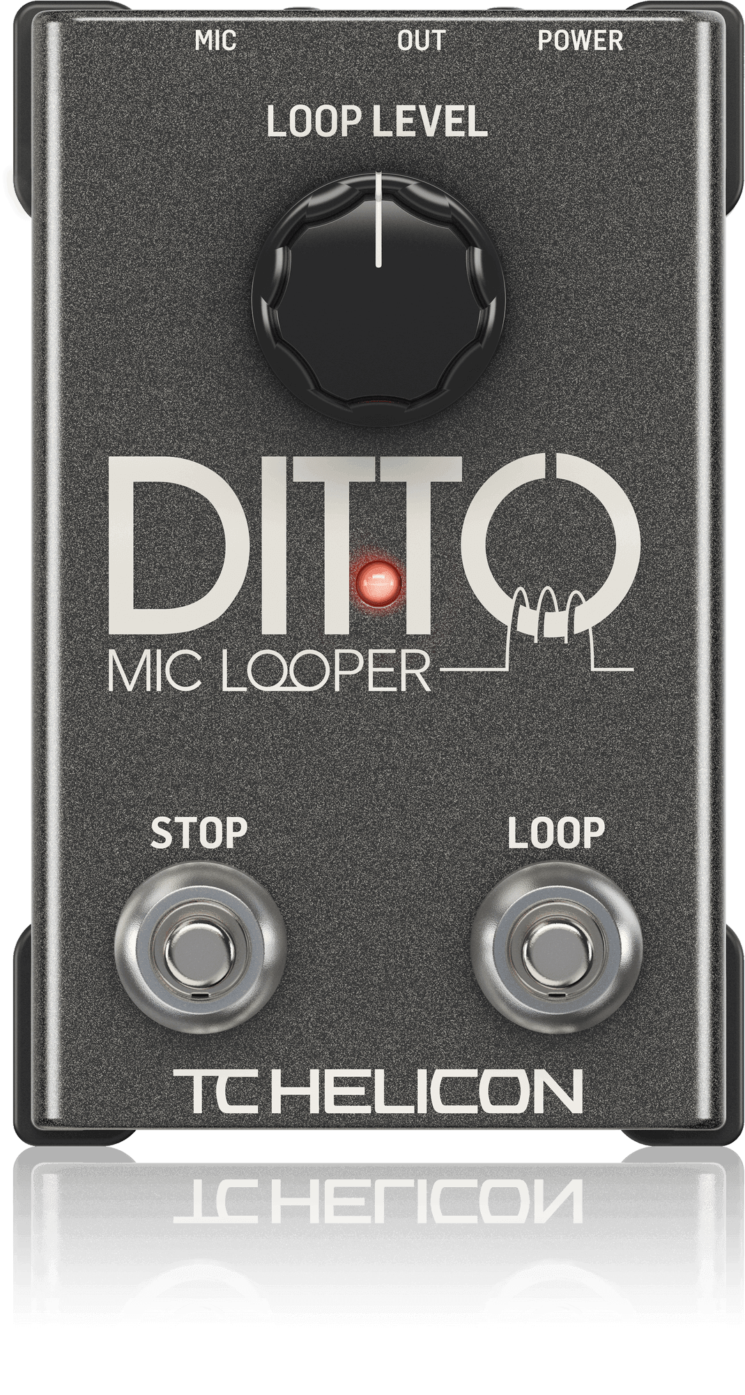 TC Helicon - Ditto Microphone Looper - Looping Pedal For Vocalists - Muso's Stuff