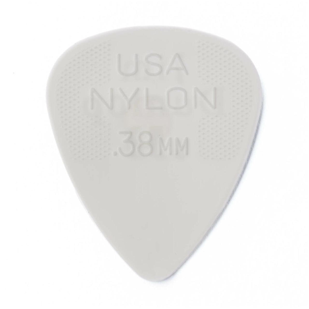 0.38mm Pick Nylon Grey - Guitars - Picks by Jim Dunlop at Muso's Stuff