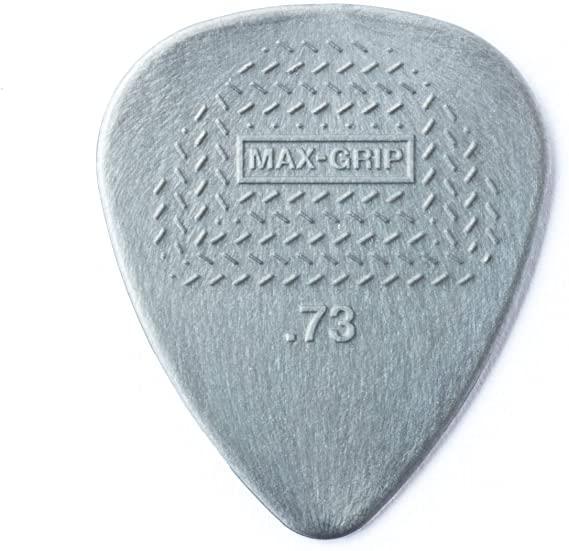 0.73mm Nylon Max Grip Pick - Guitars - Picks by Jim Dunlop at Muso's Stuff